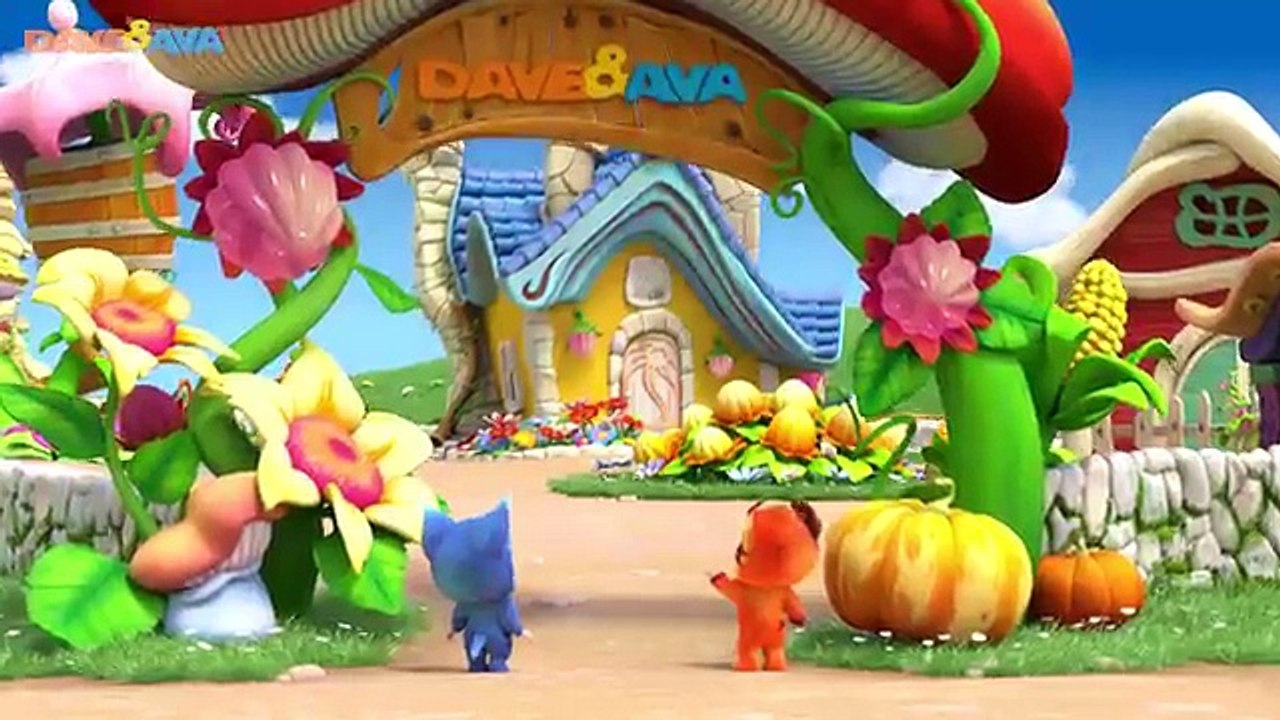 The Wheels on the Bus - Animal Sounds Song | Nursery Rhymes Compilation from Dave and Ava