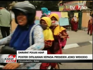 Aktivitas Pendidikan di Riau Nyaris Lumpuh Akibat Polusi Asap