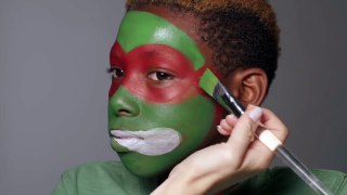 Happy Halloween | Raphael Face Painting | Teenage Mutant Ninja Turtles