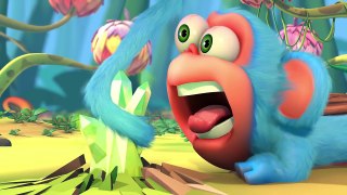 Funny cartoons for children Monkaa 3D Animation