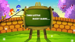 Two Little Dicky Birds English Nursery Rhymes Cartoon/Animated Rhymes For Kids