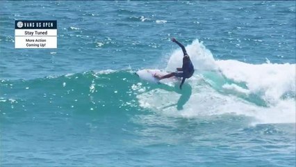 Adrénaline - Surf : Vans US Open of Surfing - Men's QS, Men's Qualifying Series - Semifinals Heat 2 - Full Heat Replay