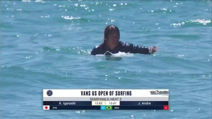 Adrénaline - Surf : Vans US Open of Surfing - Men's QS, Men's Qualifying Series - Semifinals heat 2