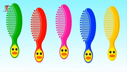 Finger Family Song with Beauty Salon Makeup Cosmetics Colors for Children Kids | Daddy Fin