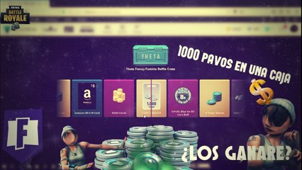 ABRIENDO 10 CAJAS DE FORTNITE -1000 PAVOS- SLIVER TV