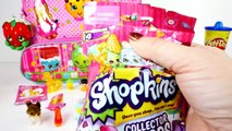 SHOPKINS GIANT PLAY DOH SURPRISE EGGS | 3 EGGS Surprise Toys Videos For Kids