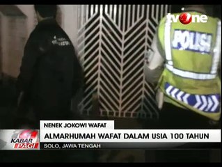 Nenek Presiden Jokowi Meninggal Dunia