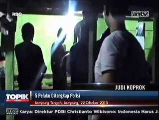 Скачать видео: Polisi Gerebek Arena Judi Koprok, 5 Orang Ditangkap