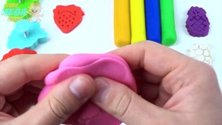 Play Doh Clay Fruits Strawberry Molds Fun and Creative for Kids