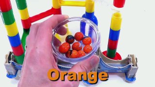 Learn Colors with a GIANT Marble Maze!