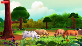 The Cows and the Tiger | Stories for Kids | Infobells