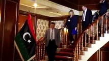 #ليبيا_الآن | #فيديو | زارت وزيرة #بريطانيا للتنمية الدولية بيني مورداونت في #طرابس السفير البريطاني لدى #ليبيا فرانك بايكر، لبحث الشراكة بين بريطانيا وليبيا لت