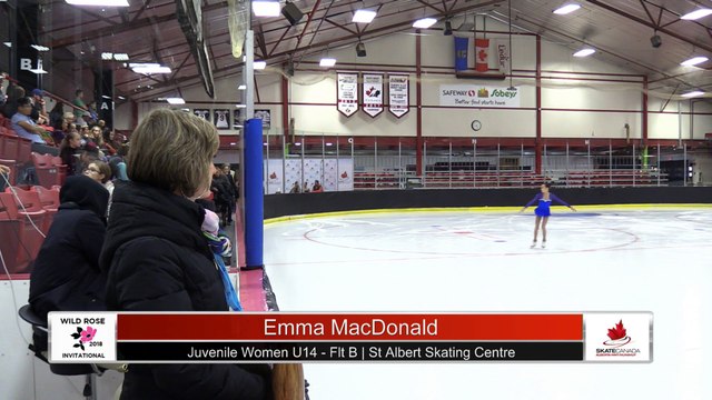 Juvenile Women Free Program - U14 - Flight B - 2018 Wild Rose Invitational- Sobeys Arena