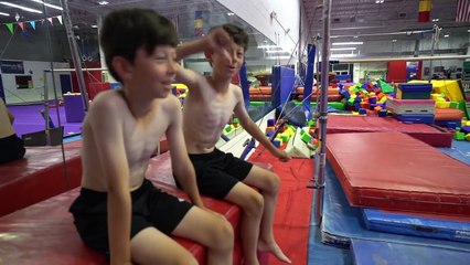 TWIN BOYS vs. TWIN BOYS GYMNASTICS!