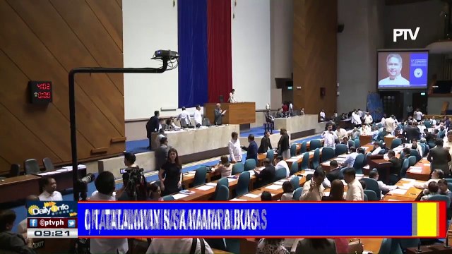 Draft ng federal constitution, tatalakayin sa Kamara bukas
