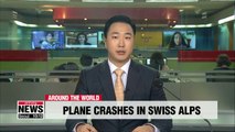 Vintage plane crashes in Swiss Alps, killing all 20 people on board