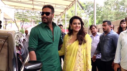 Ajay Devgn - Kajol's ROYAL ENTRY At 'Helicopter Eela' Trailer Launch