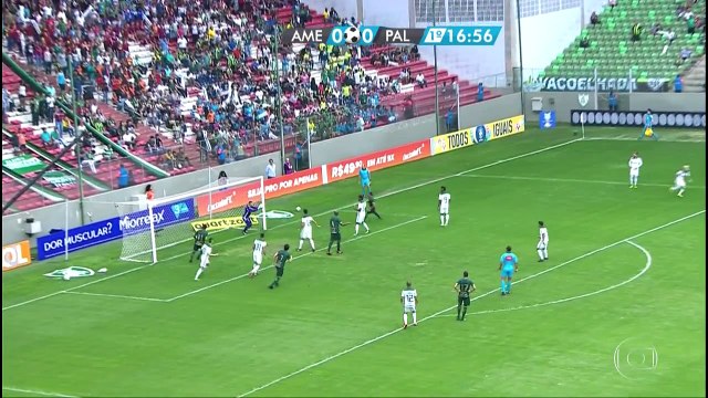América-MG x Palmeiras (Campeonato Brasileiro 2018 17ª rodada) 1º Tempo