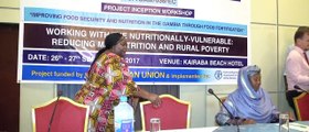 EU funded FAO Food Fortification Project launched - The Gambia 26th September 2017