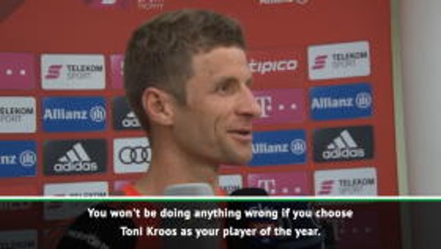 Kroos is a deserving German footballer of the year - Muller