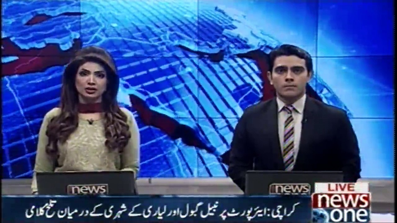 PPP leader Nabeel Gabol knocks down passenger at Karachi airport