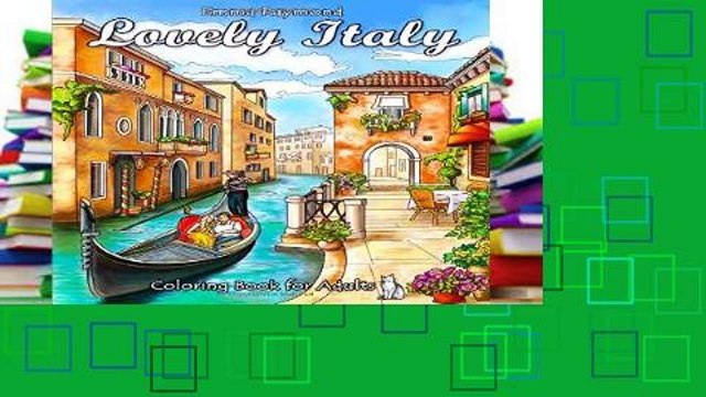 Reading Full Lovely Italy Coloring Book for Adults For Ipad