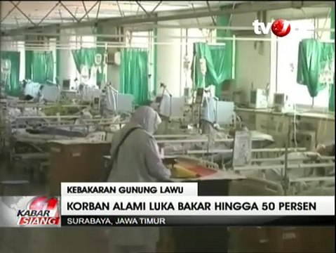 Korban Selamat Kebakaran Gunung Lawu Masih Kritis