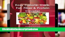 D0wnload Online Easy Calorie, Carb, Fat, Fiber   Protein Counter For Ipad