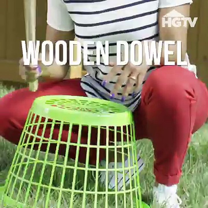 Turn your backyard into a kid-friendly fun zone with a trip to the dollar store and help from HGTV. 