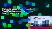 Complete acces  Cost Accounting Plus NEW MyAccountingLab with Pearson eText -- Access Card
