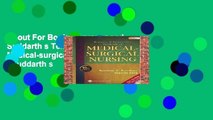 About For Books  Brunner and Suddarth s Textbook of Medical-surgical Nursing (Brunner   Suddarth s