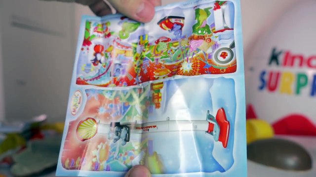 [OEUF & JOUET] Super maxi géant Kinder Surprise plein de jouets et oeufs Unboxing giant fu