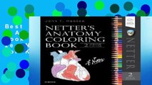 Best E-book Netter s Anatomy Coloring Book Updated Edition, 2e (Netter Basic Science) For Kindle