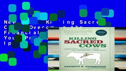 New Trial Killing Sacred Cows: Ovecoming the Financial Myths Destroying Your Prosperity For Ipad