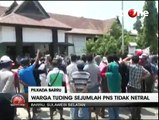 Tuding PNS Tak Netral di Pilkada, Warga Barru Berunjuk Rasa