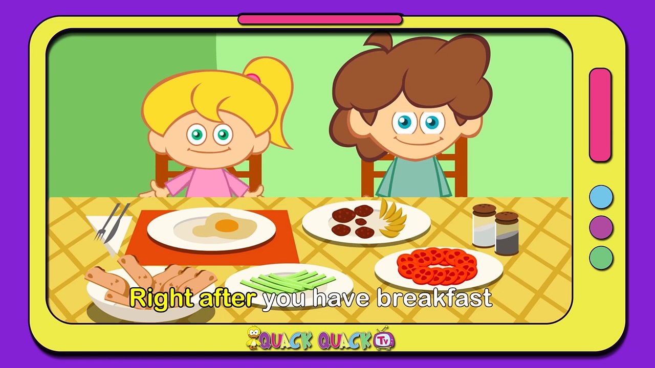Brush Your Teeth Educational Kids Song Video by QuackQuackTV