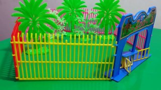 Dinosaurs Garden Videos for Kids | Truck Carries Dinosaurs Into Garden! | LittleBabyTV
