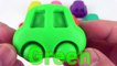 Learn Colors Play Doh Car Creative for Kids Português! Finger Family Nursery Rhymes