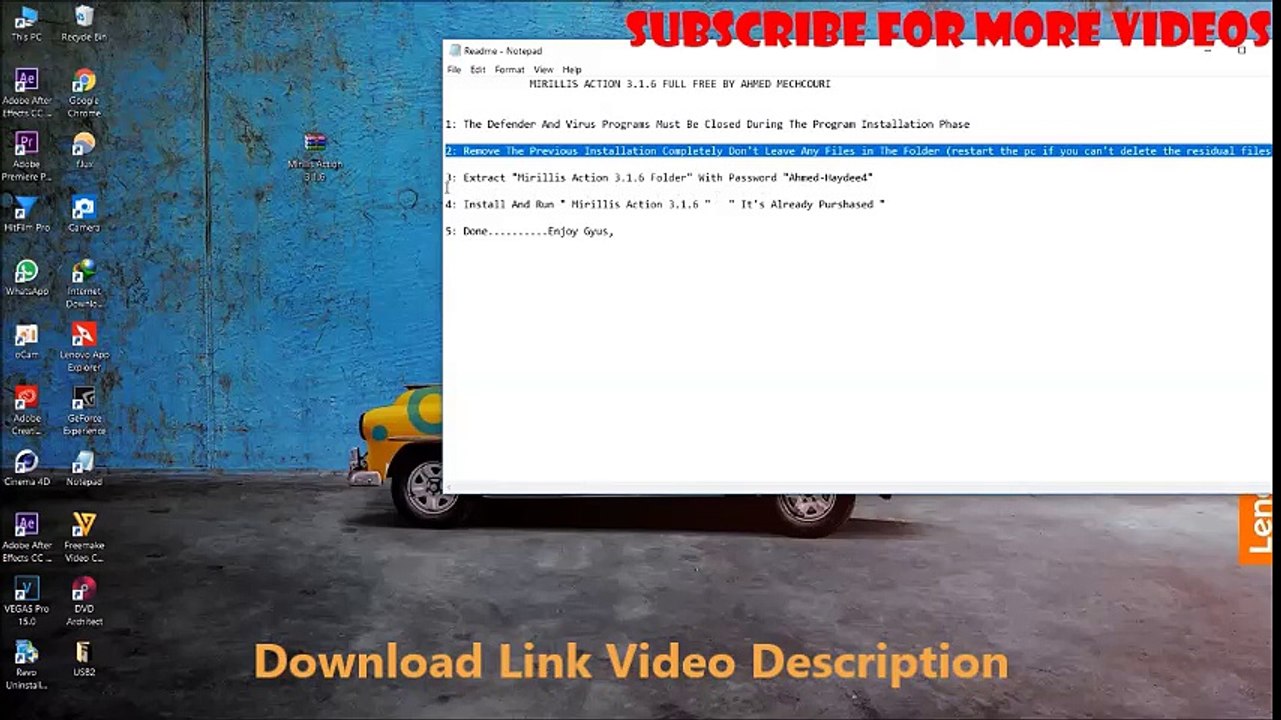 Mirillis Action 3.1.6 Serial Key