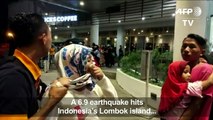 Lombok residents sleep outside after Indonesia quake