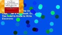 About For Books  The Online Copywriter s Handbook: Everything You Need to Know to Write Electronic