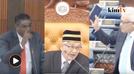 Kecoh...'Kepala bapak' disambut p*****k di Dewan Rakyat