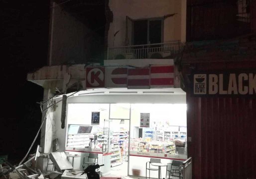 Debris Fills Bali Streets After Deadly Earthquake