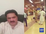 Nabil Gabol 'manhandles' passenger at Karachi airport, later issues clarification