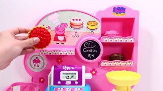 Peppa Pig Bakery Shop Playset Play Doh Pastelería Pasticceria by Unboxingsurpriseegg