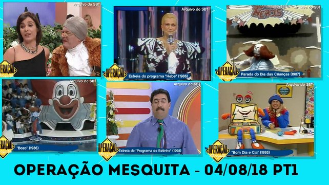 Operação Mesquita (04/08/2018) Otávio visita o acervo de fitas de arquivos do SBT - Parte 1