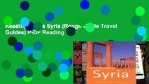 Reading books Syria (Rough Guide Travel Guides) P-DF Reading