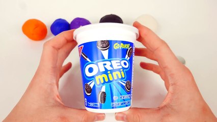 Play Doh Mini Oreo Cookies How to Make Play Dough Food