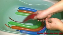 Finger Family Wet Balloons LEARN COLORS with Nursery Rhymes & Balloons Simple Songs