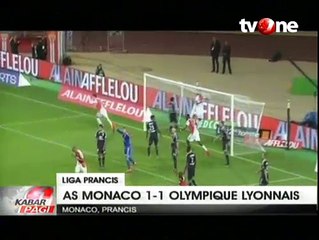 Olympique Lyonnais dan AS Monaco Berbagi Skor 1-1